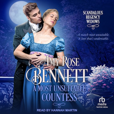 A Most Unsuitable Countess – omslag til lydbogen af Amy Rose Bennett