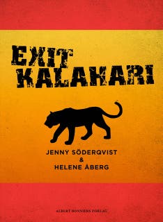 Exit Kalahari – omslag till ljudboken av Helene Åberg,Jenny Söderqvist