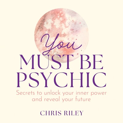You Must Be Psychic – omslag til lydbogen af Chris Riley