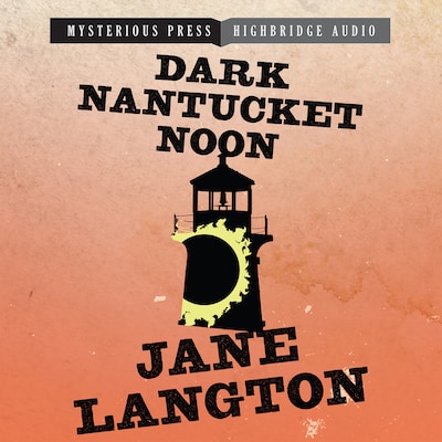 Dark Nantucket Noon – omslag til lydbogen af Jane Langton