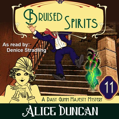 Bruised Spirits (A Daisy Gumm Majesty Mystery, Book 11) – omslag til lydbogen af Alice Duncan