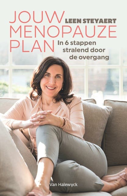 Jouw menopauzeplan – omslag van het luisterboek van Leen Steyaert
