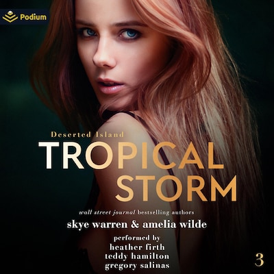 Tropical Storm – omslag til lydbogen af Skye Warren, Amelia Wilde