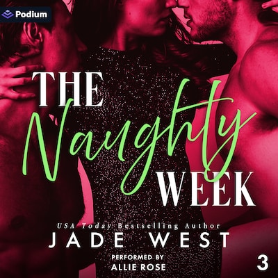 The Naughty Week – omslag til lydbogen af Jade West