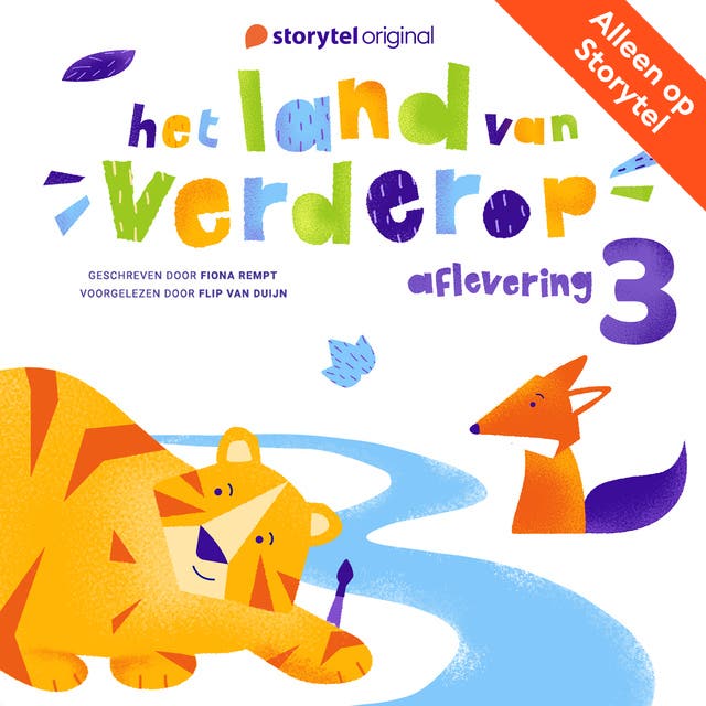 Het land van Verderop: Aflevering 3 – omslag van het luisterboek van Fiona Rempt