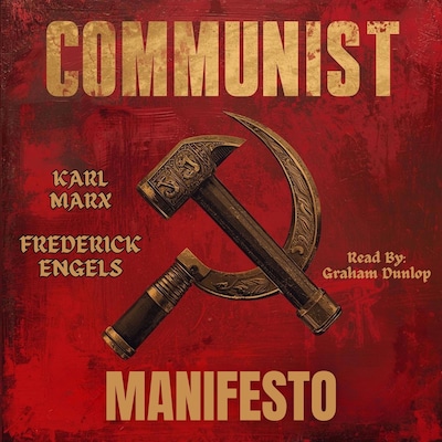 Communist Manifesto – omslag til lydbogen af Karl Marx, Frederick Engels