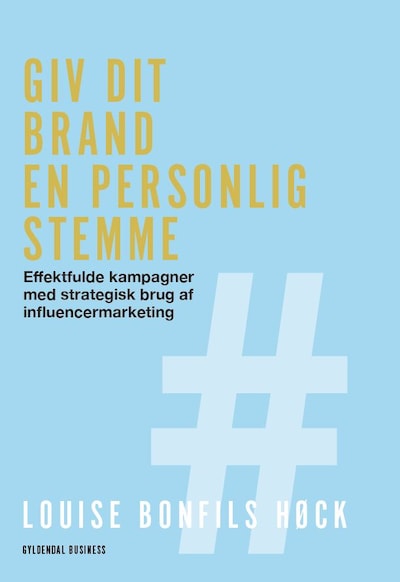 Giv dit brand en personlig stemme – omslag til lydbogen af Louise Bonfils Høck