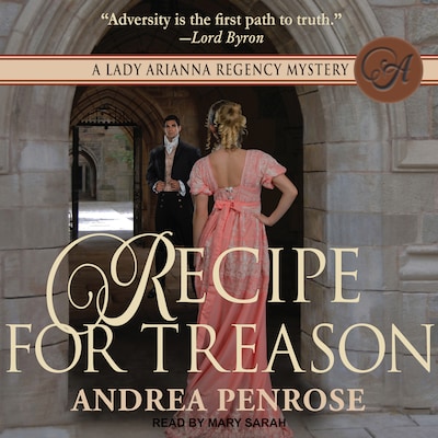 Recipe for Treason – omslag til lydbogen af Andrea Penrose