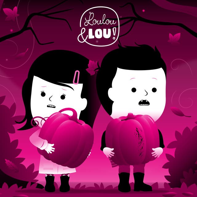 Halloween met de Pompeltjes – omslag van het luisterboek van Luisterverhalen Loulou en Lou