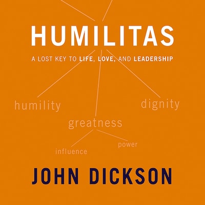 Humilitas – omslag til lydbogen af John Dickson