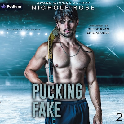 Pucking Fake – omslag til lydbogen af Nichole Rose