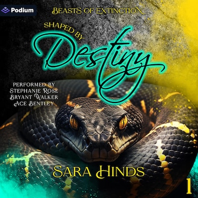 Shaped by Destiny – omslag til lydbogen af Sara Hinds