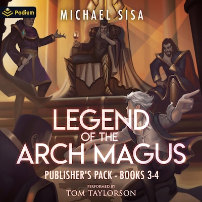Legend of the Arch Magus: Publisher's Pack 2 – omslag til lydbogen af Michael Sisa
