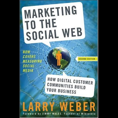 Marketing to the Social Web – omslag til lydbogen af Larry Weber