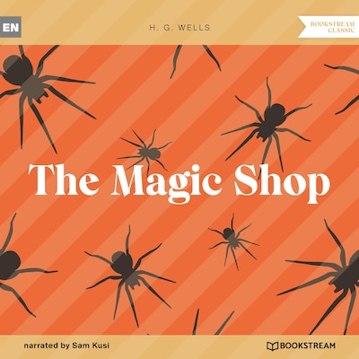 The Magic Shop – okładka audiobooka, autor H. G. Wells