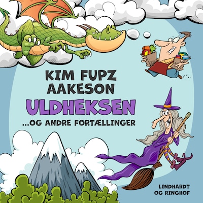 Uldheksen... og andre fortællinger – omslag til lydbogen af Kim Fupz Aakeson