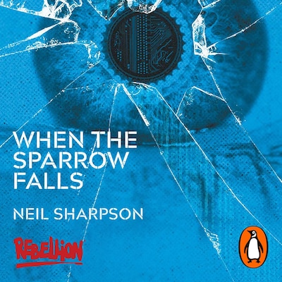 When the Sparrow Falls – omslag til lydbogen af Neil Sharpson