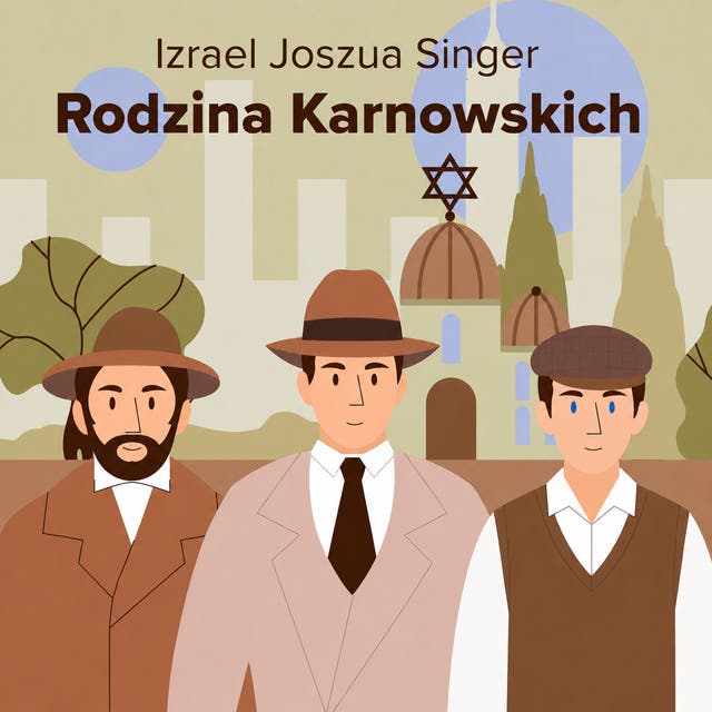 Rodzina Karnowskich – okładka audiobooka, autor Izrael Joszua Singer