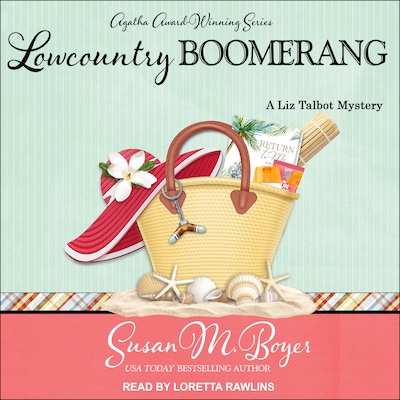 Lowcountry Boomerang – omslag til lydbogen af Susan M. Boyer
