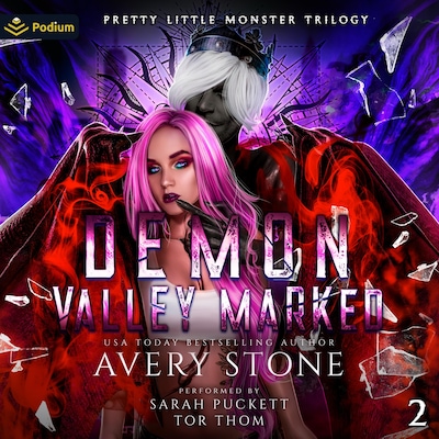 Demon Valley Marked – omslag til lydbogen af Avery Stone