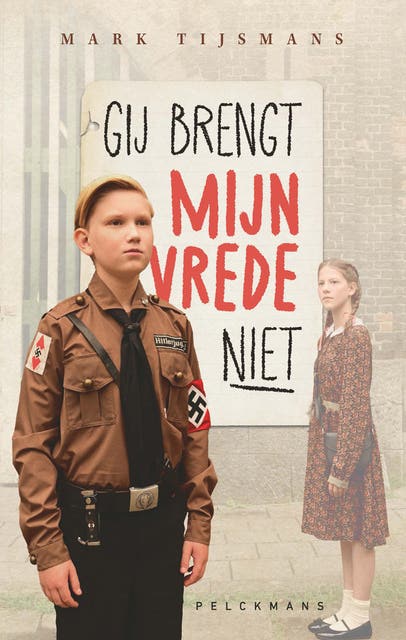 Gij brengt mijn vrede niet – omslag van het luisterboek van Mark Tijsmans