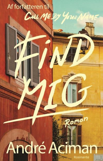 Find mig – omslag til lydbogen af André Aciman