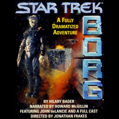 Star Trek Borg – omslag til lydbogen af Hillary Bader
