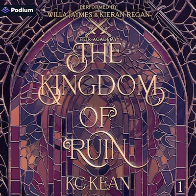 The Kingdom of Ruin – omslag til lydbogen af KC Kean