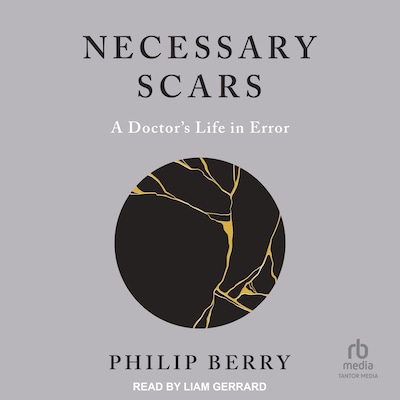 Necessary Scars – omslag til lydbogen af Philip Berry