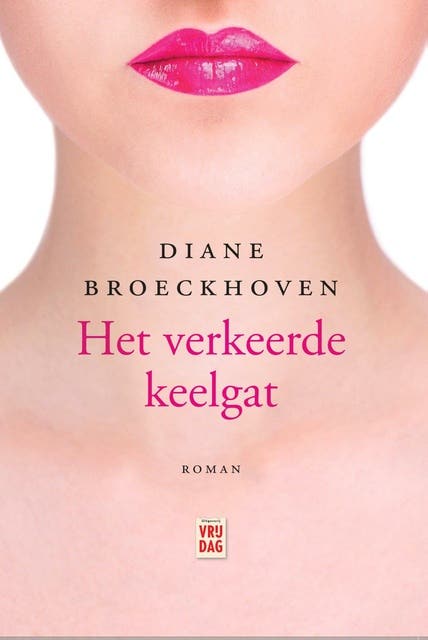 Het verkeerde keelgat – omslag van het luisterboek van Diane Broeckhoven