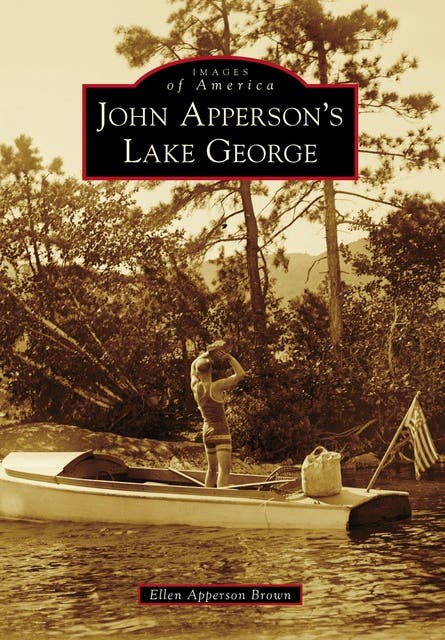 John Apperson's Lake George – omslag til lydbogen af Ellen Apperson Brown