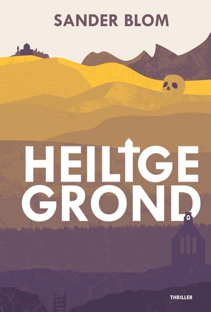 Heilige grond – omslag van het luisterboek van Sander Blom
