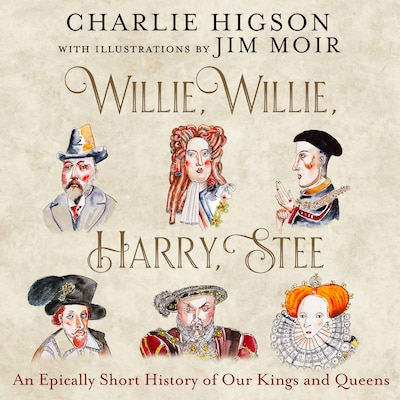 Willie, Willie, Harry, Stee – omslag til lydbogen af Charlie Higson