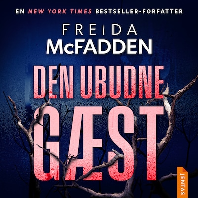 Den ubudne gæst – omslag til lydbogen af Freida McFadden