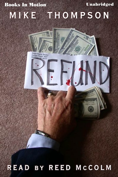 Refund – omslag til lydbogen af Mike Thompson