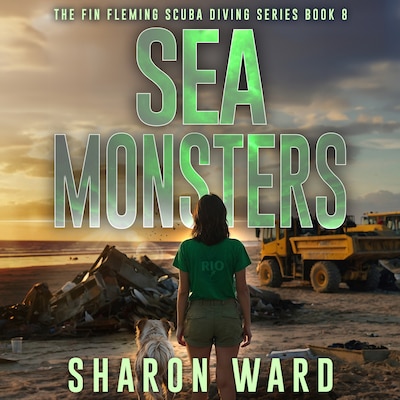 Sea Monsters – omslag til lydbogen af Sharon Ward