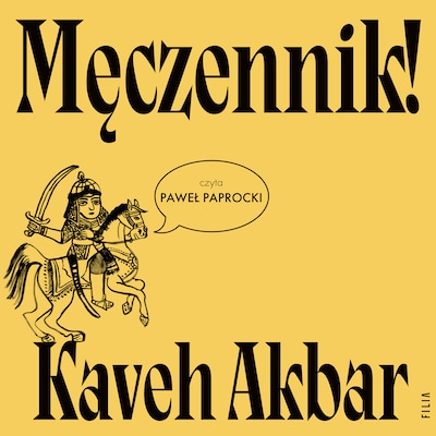 Męczennik! – okładka audiobooka, autor Kaveh Akbar