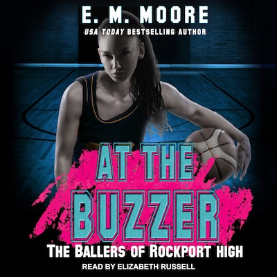 At The Buzzer – omslag til lydbogen af E.M. Moore