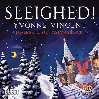Sleighed!: A Christmas Mystery – omslag til lydbogen af Yvonne Vincent