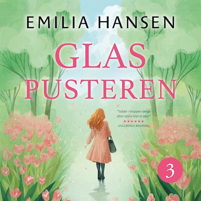 Glaspusteren - del 3 – omslag til lydbogen af Emilia Hansen