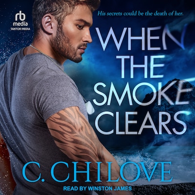 When the Smoke Clears – omslag til lydbogen af C. Chilove