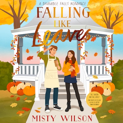 Falling Like Leaves – omslag til lydbogen af Misty Wilson