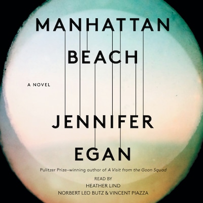 Manhattan Beach – omslag til lydbogen af Jennifer Egan