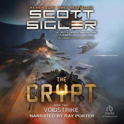 The Crypt: Voidstrike – omslag til lydbogen af Scott Sigler