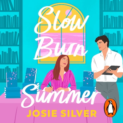 Slow Burn Summer – omslag til lydbogen af Josie Silver