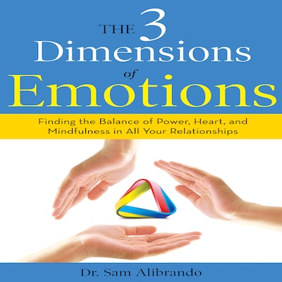 The 3 Dimensions Emotions – omslag til lydbogen af Sam Alibrando