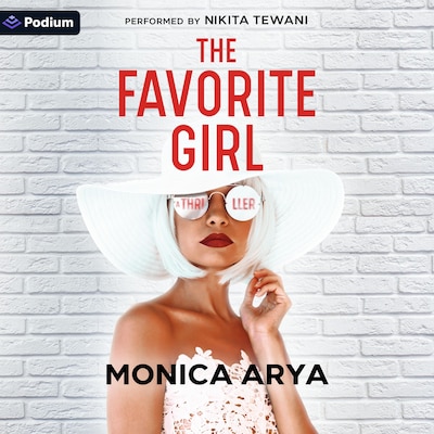 The Favorite Girl – omslag til lydbogen af Monica Arya
