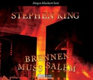Brennen muss Salem – okładka audiobooka, autor Stephen King