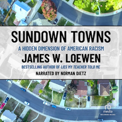 Sundown Towns – omslag til lydbogen af James W. Loewen