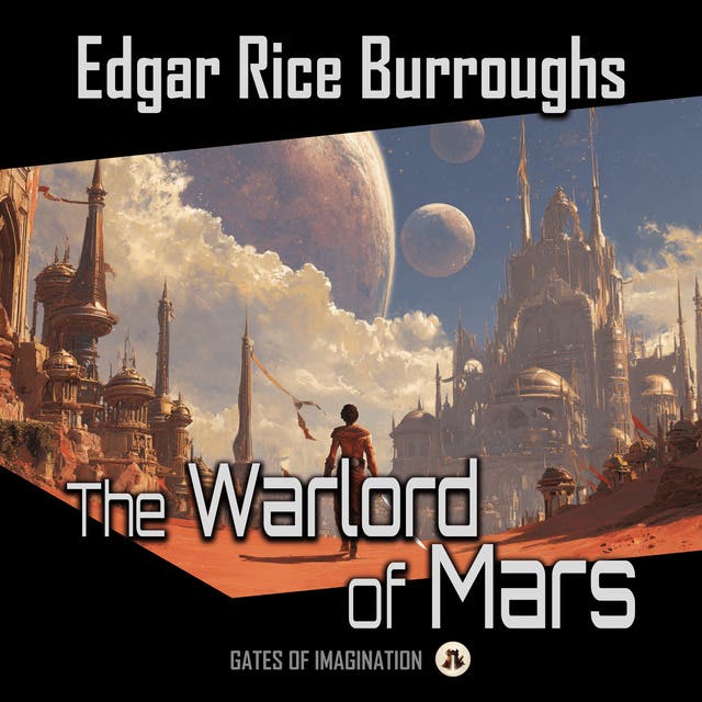 The Warlord of Mars – omslag til lydbogen af Edgar Rice Burroughs